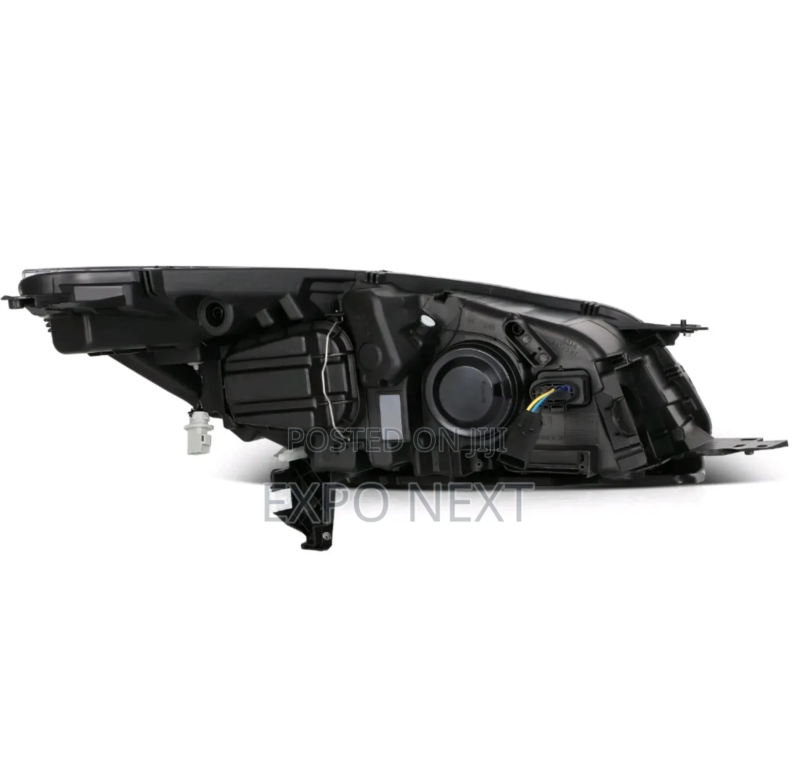 Headlight For 2013-2016 Ford Escape Halogen Chrome Pair