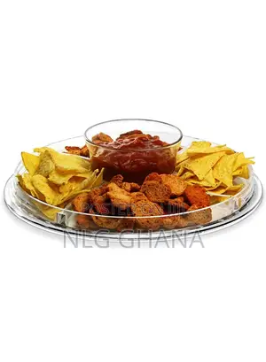 Glass Cake Stand With Dome Cover - Multi-Tier Serving Platter. Ghx6832