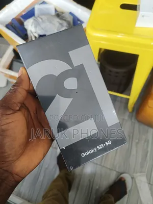 New Samsung Galaxy S21+ 5G 128 GB Black