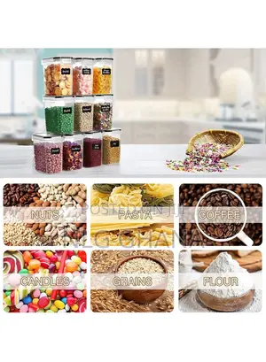 16pcs / Set Kitchen Sealed Jar Grain Storage Box. Tvx28577