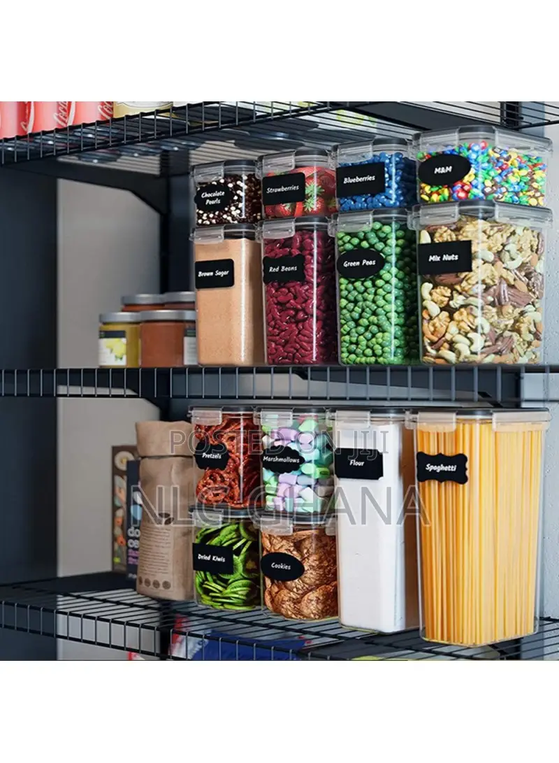 16pcs / Set Kitchen Sealed Jar Grain Storage Box. Tvx28577
