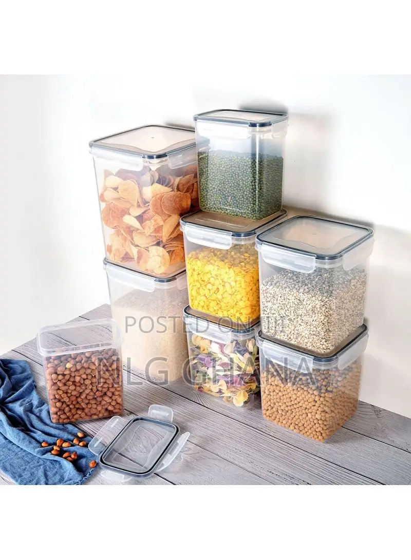 16pcs / Set Kitchen Sealed Jar Grain Storage Box. Tvx28577
