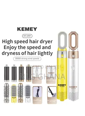 9-in-1 Super Quality Hair Dryer 30000rpm Replaced Multi Comb. Ghx6881
