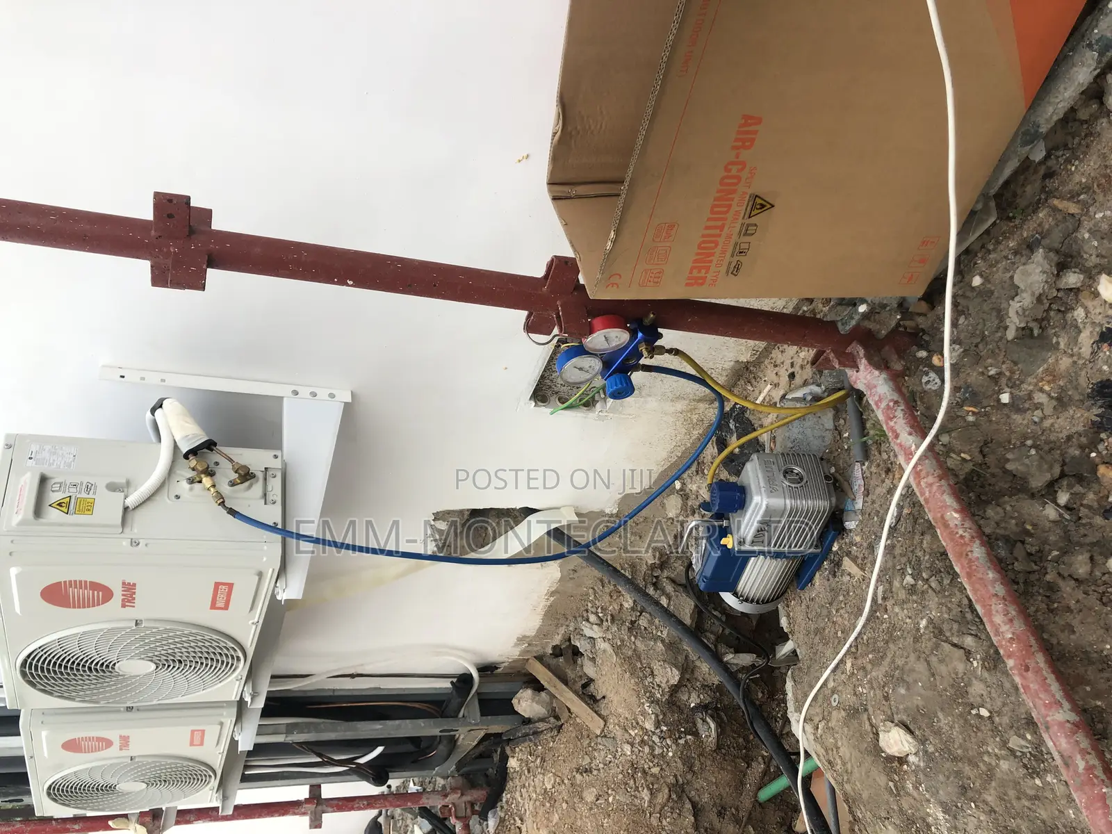 Split Ac and Ceiling Cassette Centralized Ac Installation Maintenance