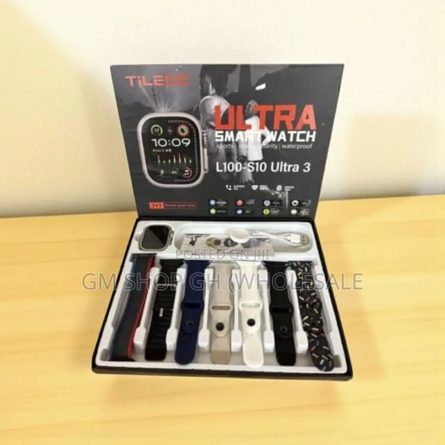 Tilecc Ultra Smartwatch With 7 in 1 (23466)