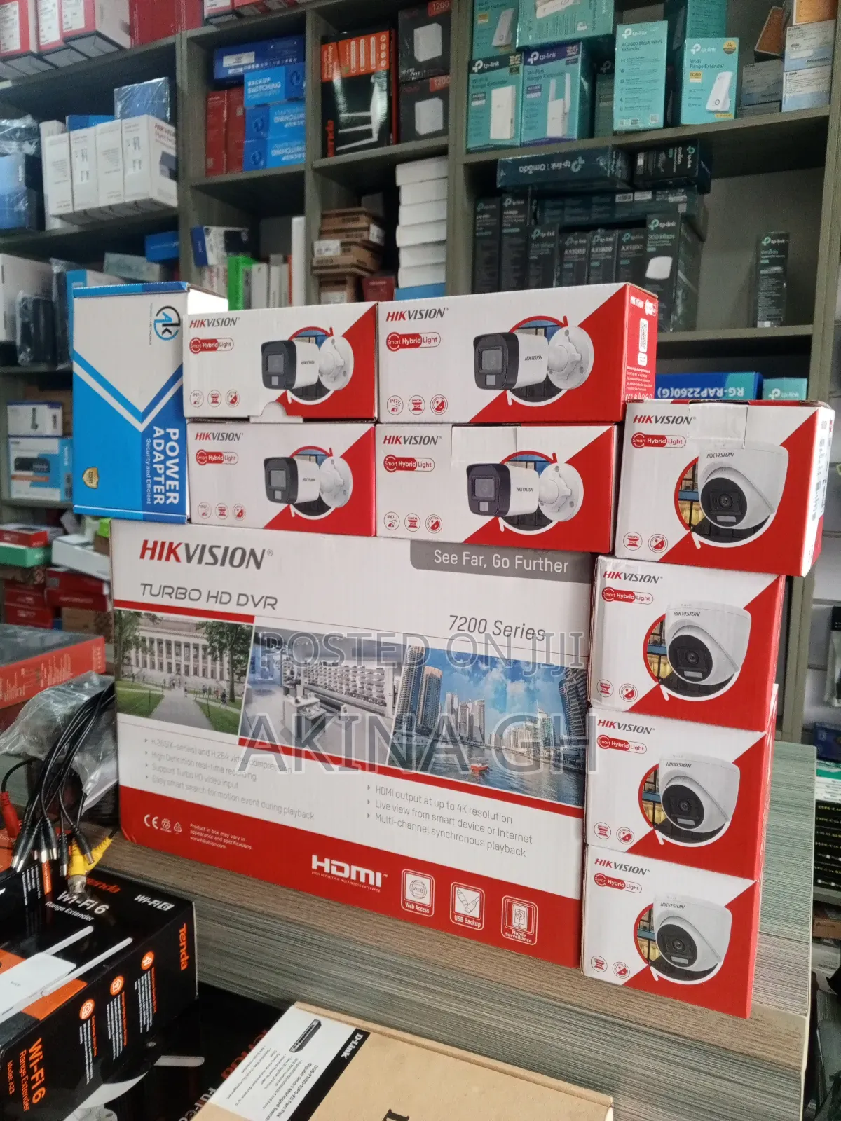 Hikvision 8ch Complete Color CCTV Kit With Audio