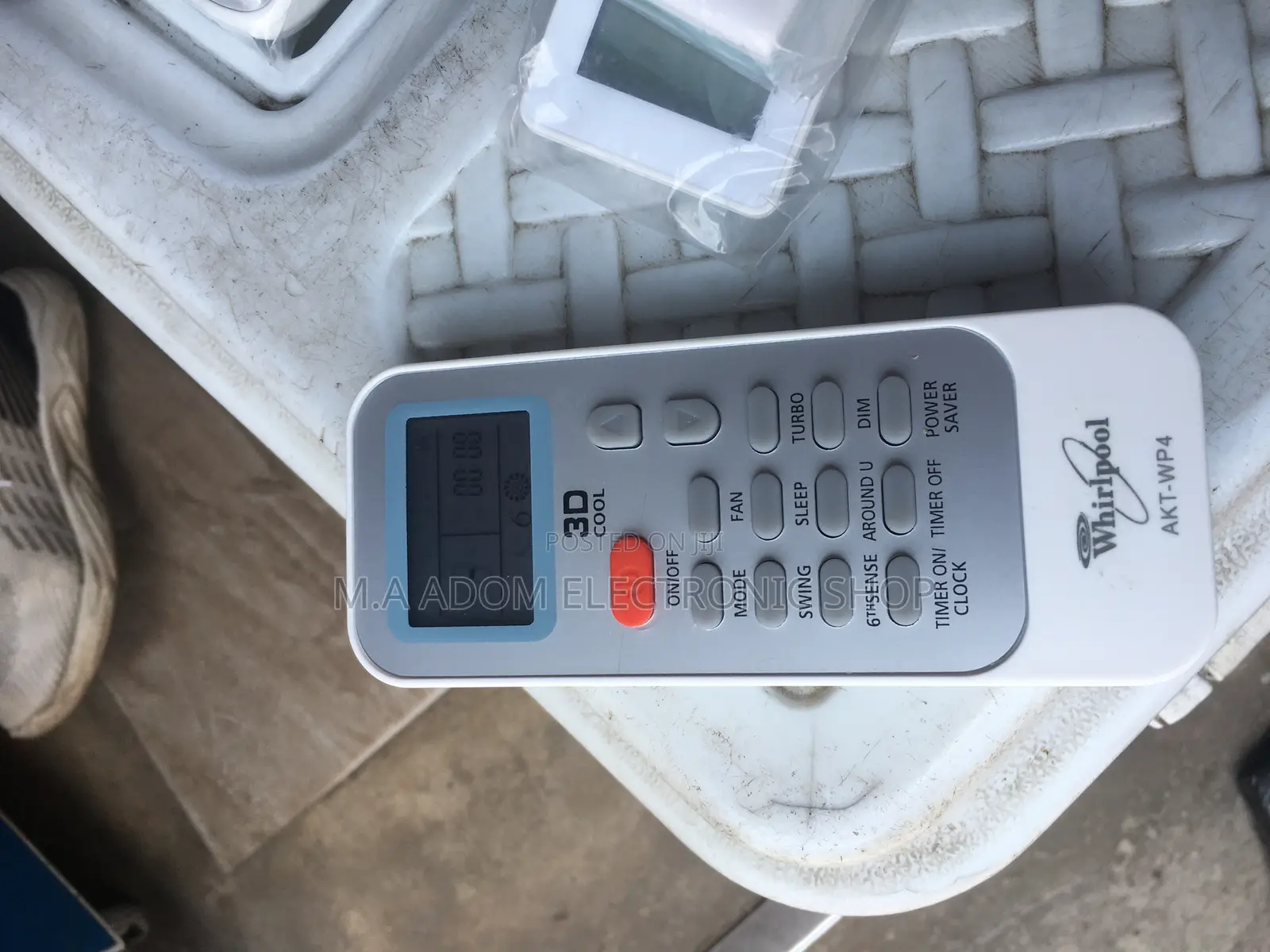 Air Conditioner Remote for Whirlpool Ac