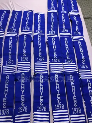 Handwoven Custom Kente Sash Stoles
