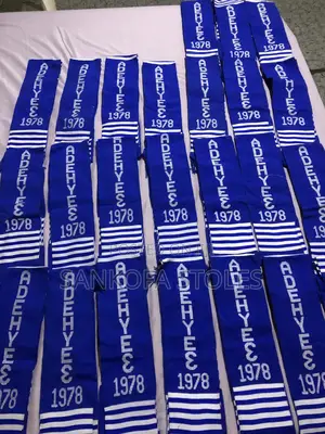 Handwoven Custom Kente Sash Stoles