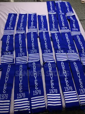 Handwoven Custom Kente Sash Stoles