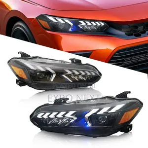 Full Led Headlights For 11th Gen Honda Civic 2021-2023