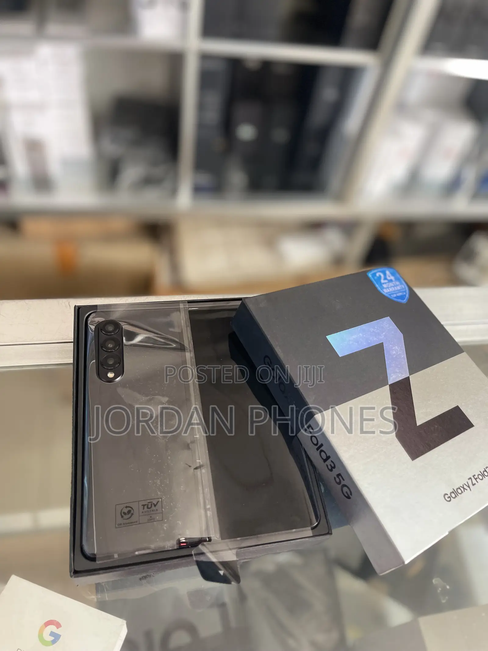 New Samsung Galaxy Z Fold 3 256 GB Black