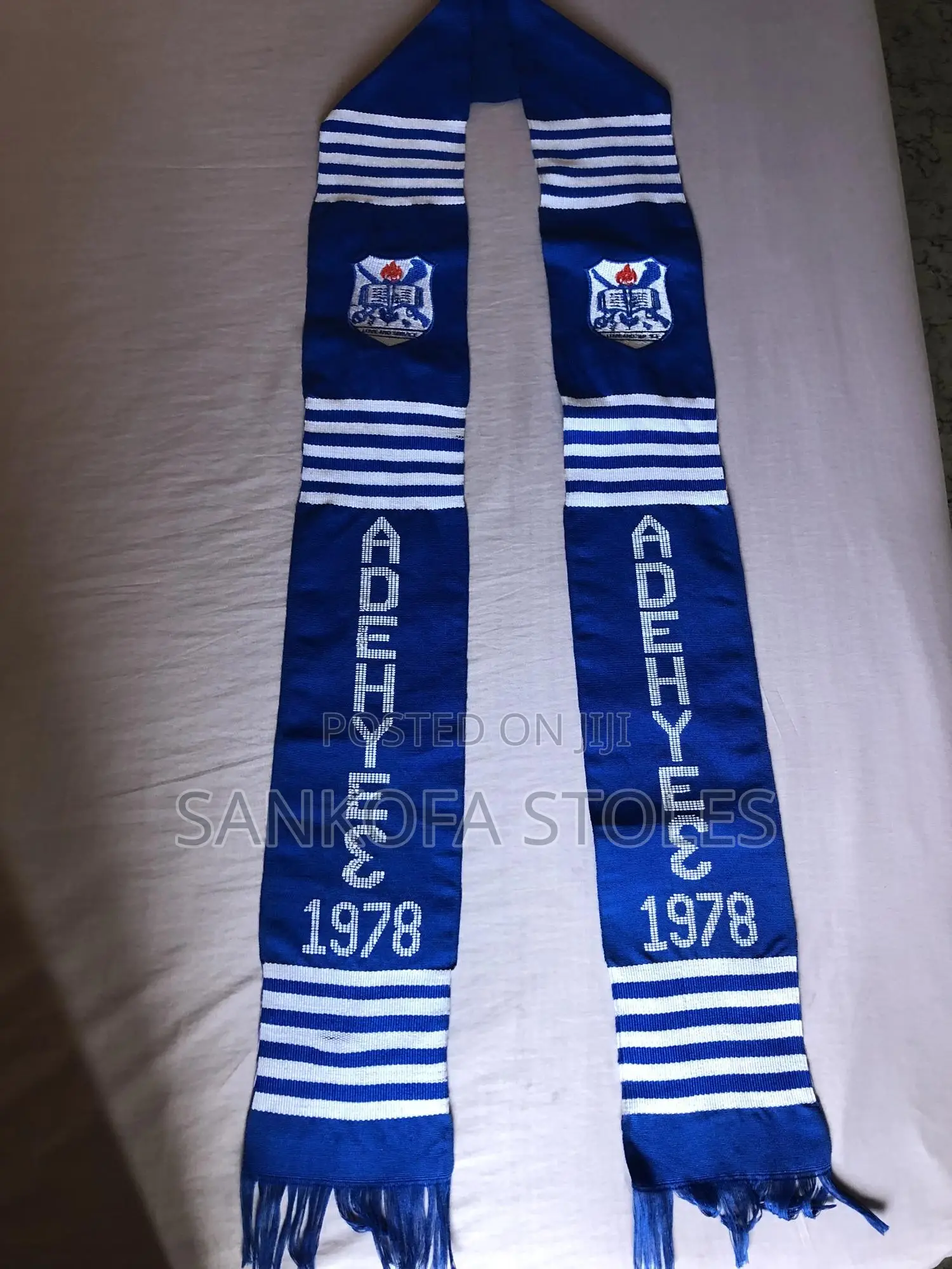 Customizable Handwoven Embroidery Sash