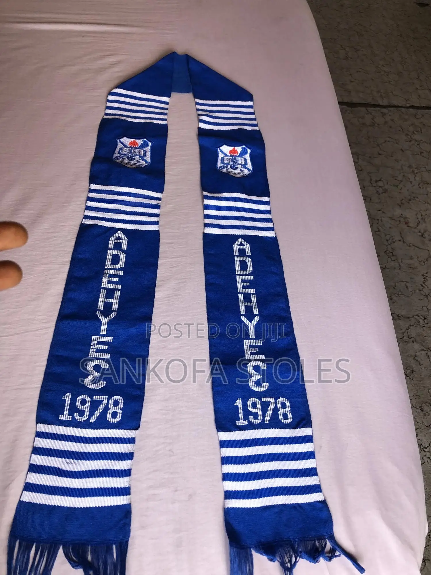 Customizable Handwoven Embroidery Sash