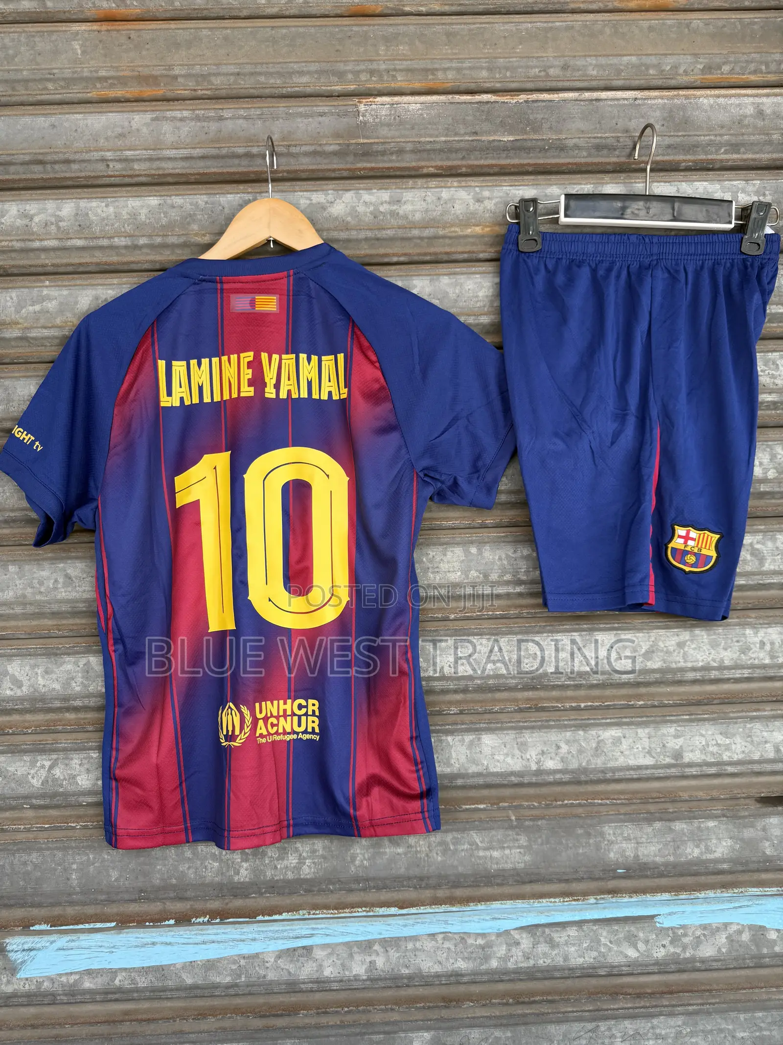 Barcelona 2025/2026 Home Jersey For Children _ Barcelona Kids Jersey