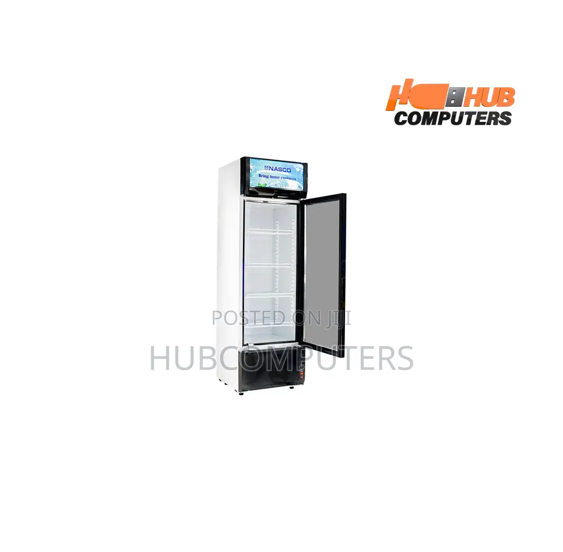 Nasco-fl360-1dr Display Fridge 360ltr Single Door Gross