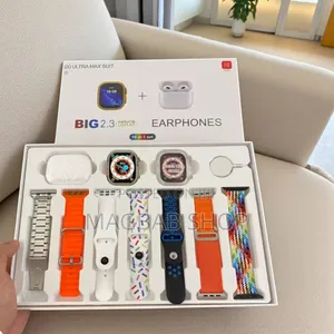 Ultra I20 Ultra Max Suit Smartwatch 10 in 1 Set (544586)
