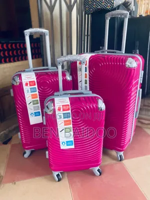 Plastic Travelling Suitcase 3in1 (Ecolac Designs)
