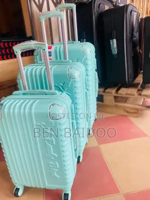Plastic Travelling Suitcase 3in1 (Ecolac Designs)