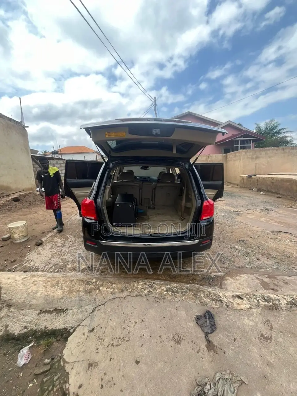 Toyota Highlander Limited 3.5l 4WD 2013 Black