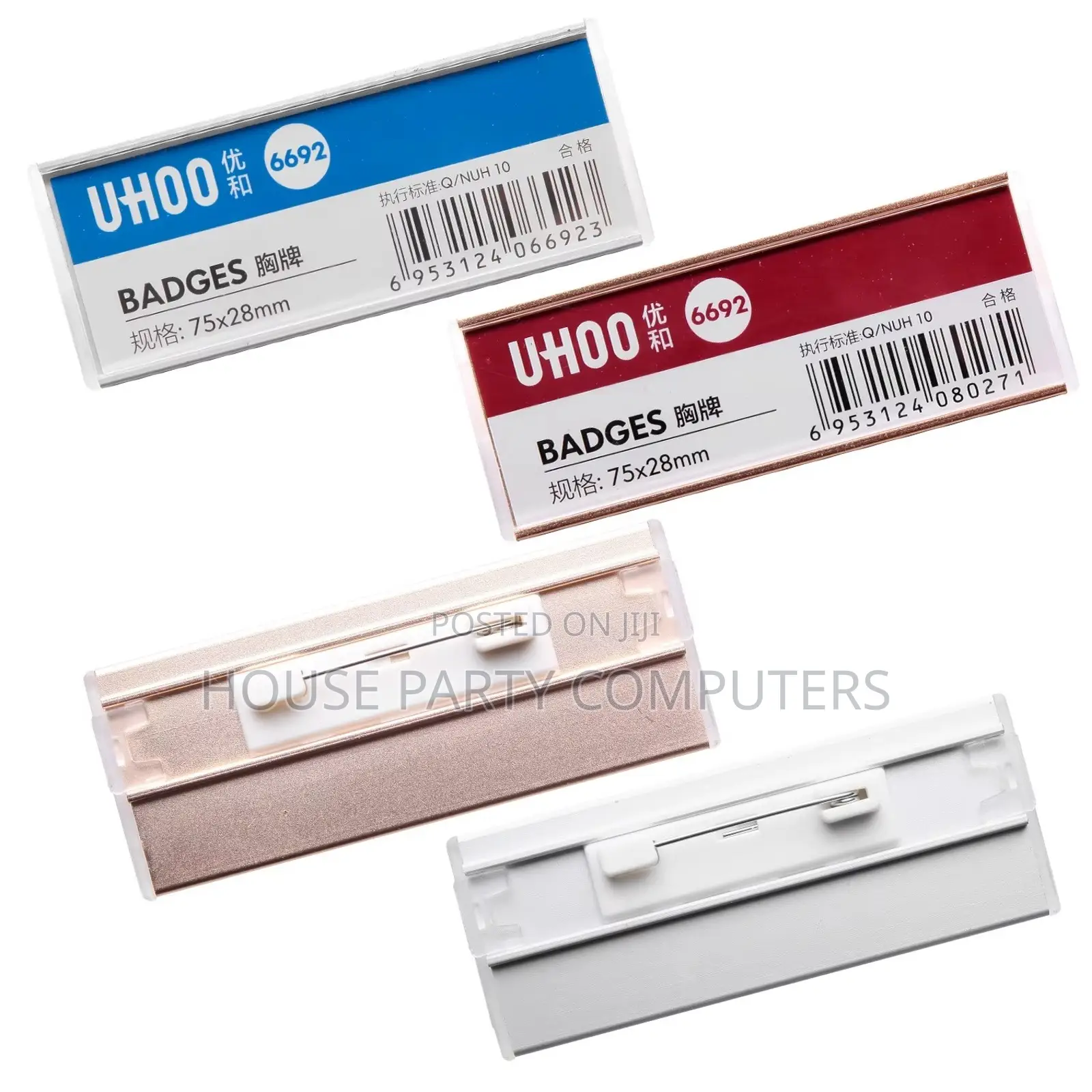 Acrylic Name Badge Tag