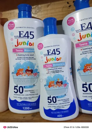 E45 Junior Wash and Lotion