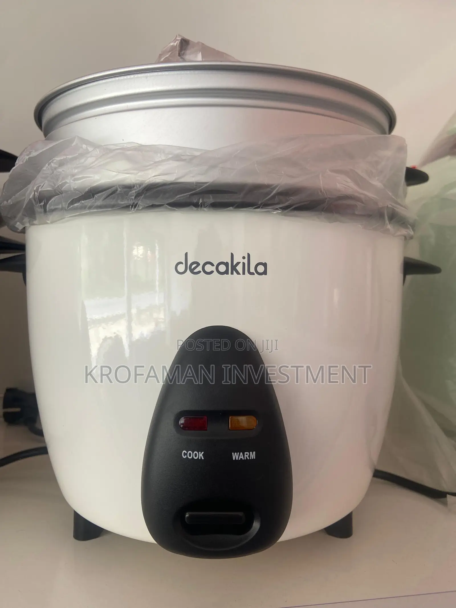 Decakila Rice Cooker 1.8l 700w 10 Cups Non Stick Keer034w