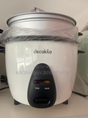 Decakila Rice Cooker 1.8l 700w 10 Cups Non Stick Keer034w