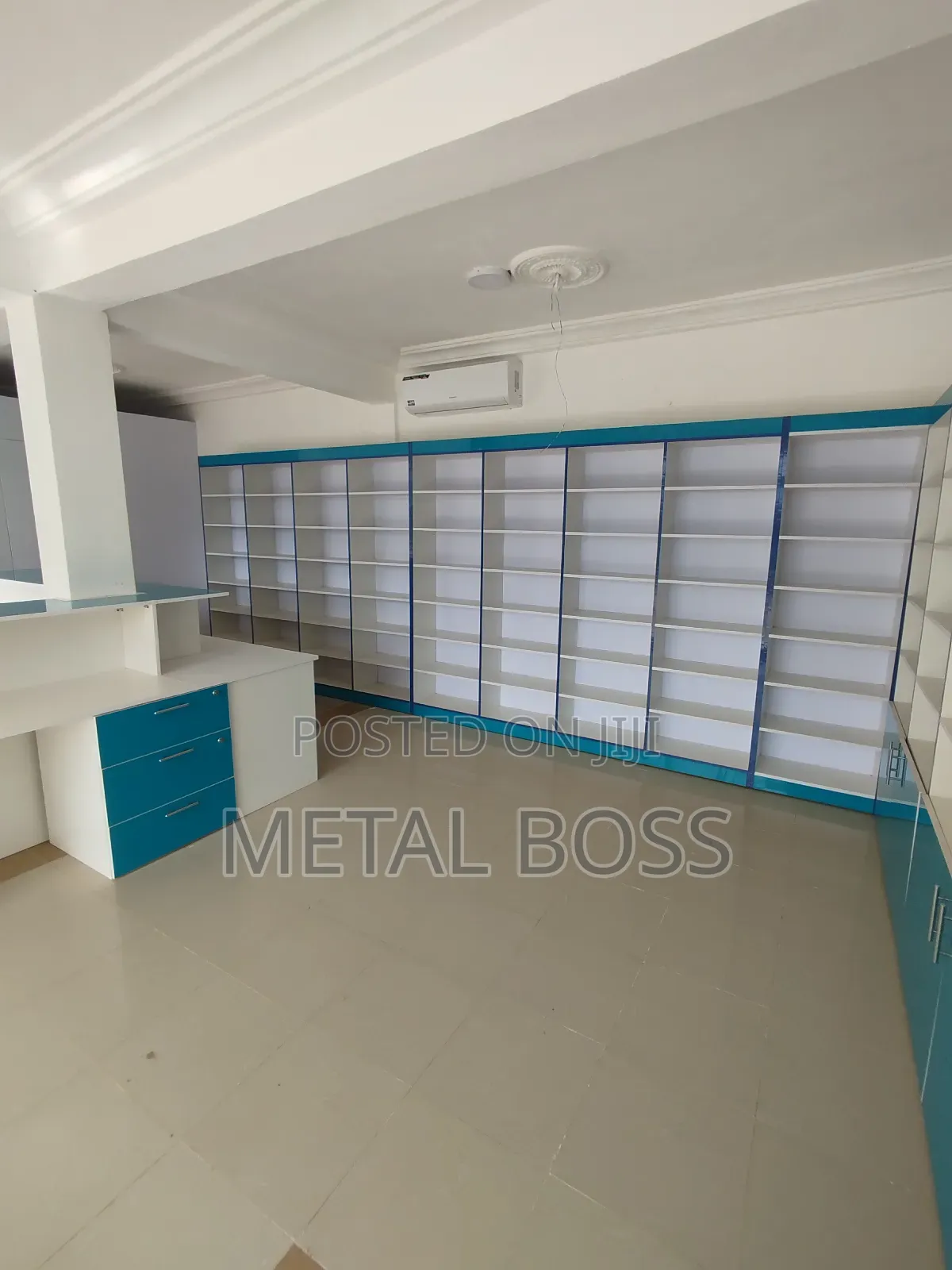 Custom Pharmacy Shelf