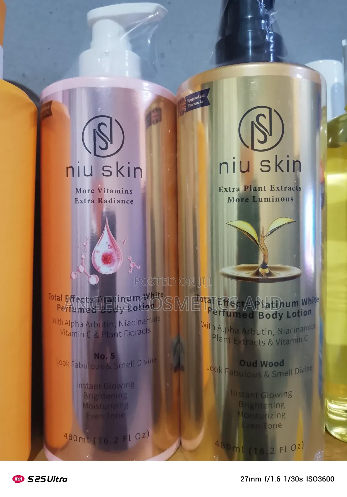 Niu Skin Body Lotion, Shower Gel,Face Cream and Sunscreen