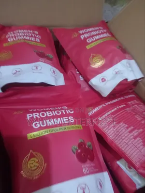 Women’S Probiotic Gummies – Cranberry Flavor (60 Gummies)