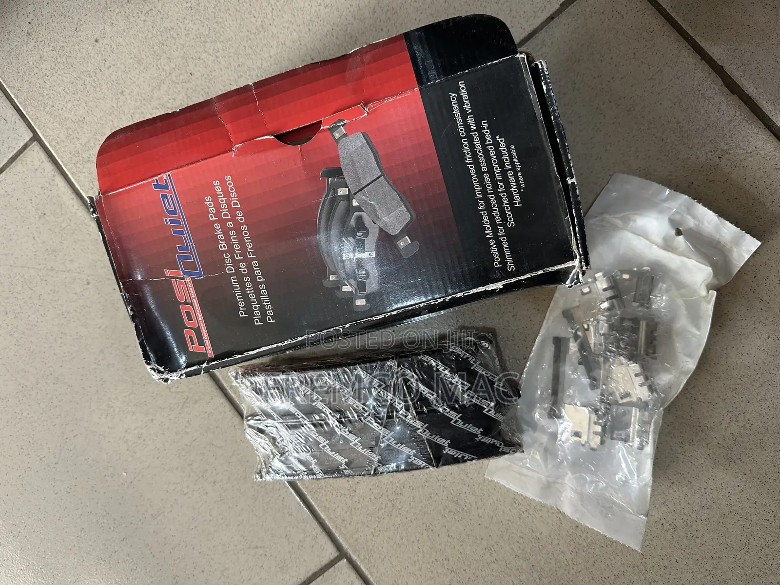 Centric Posi Quiet Extended Brake Pad