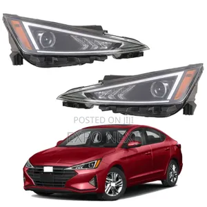 2019-2020 Hyundai Elantra Headlight Halogen Headlamps Pair