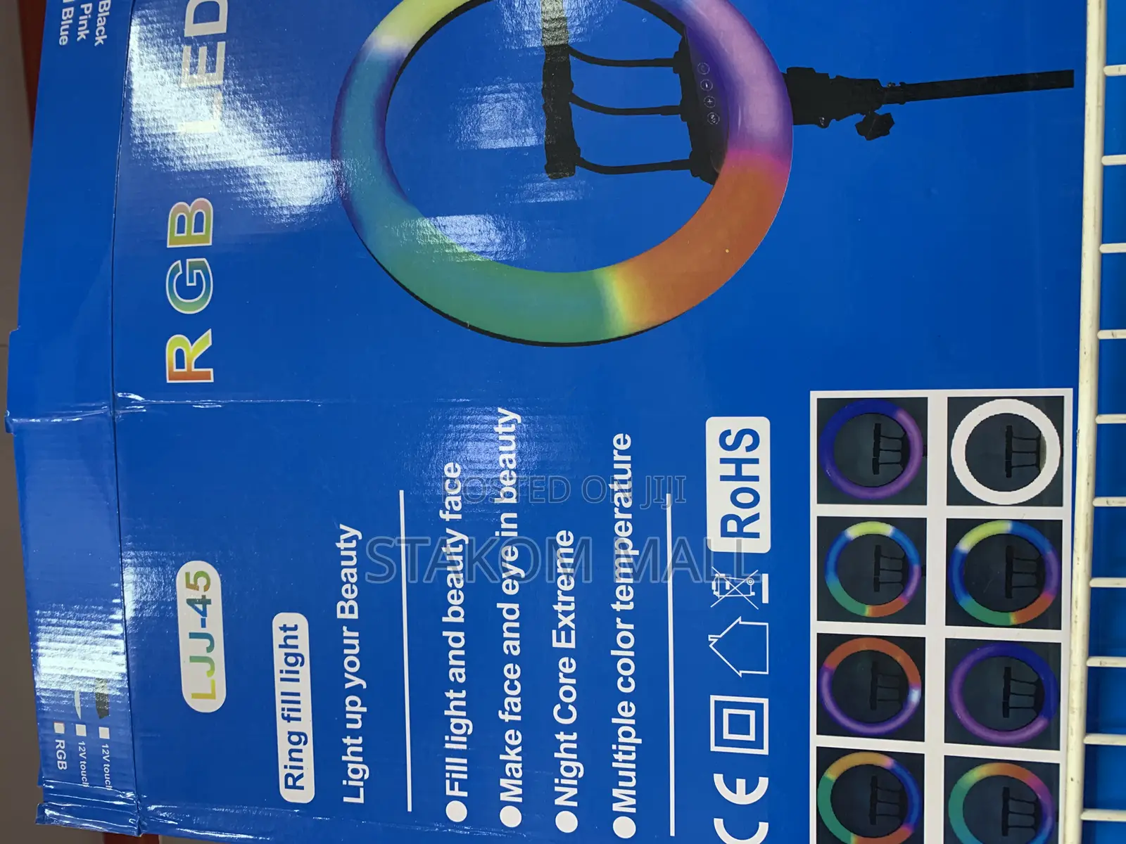 Ring Light LJJ-45, RGB With Tripod