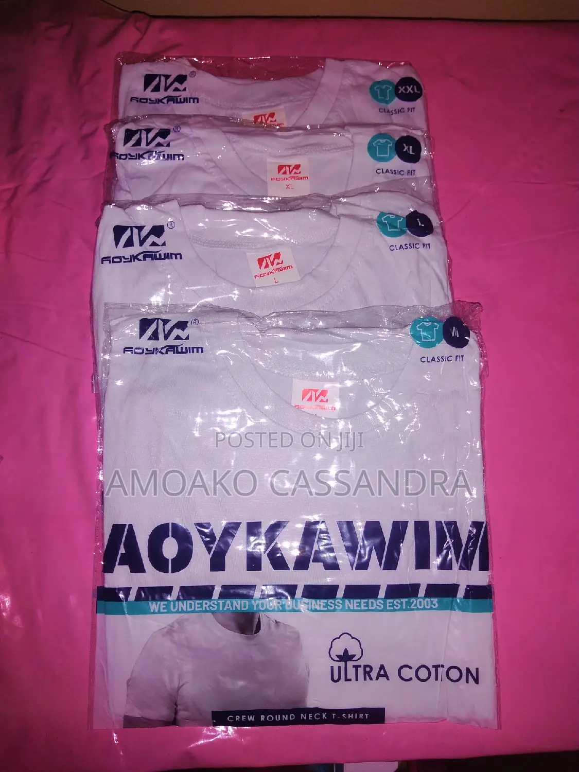 Original Aoykawim Black and White Tshirts