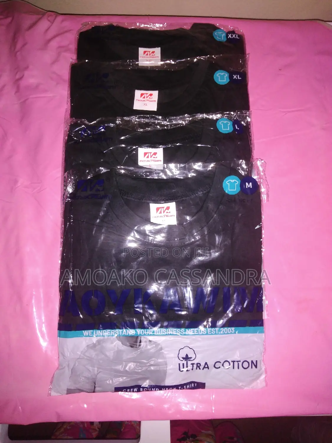 Original Aoykawim Black and White Tshirts