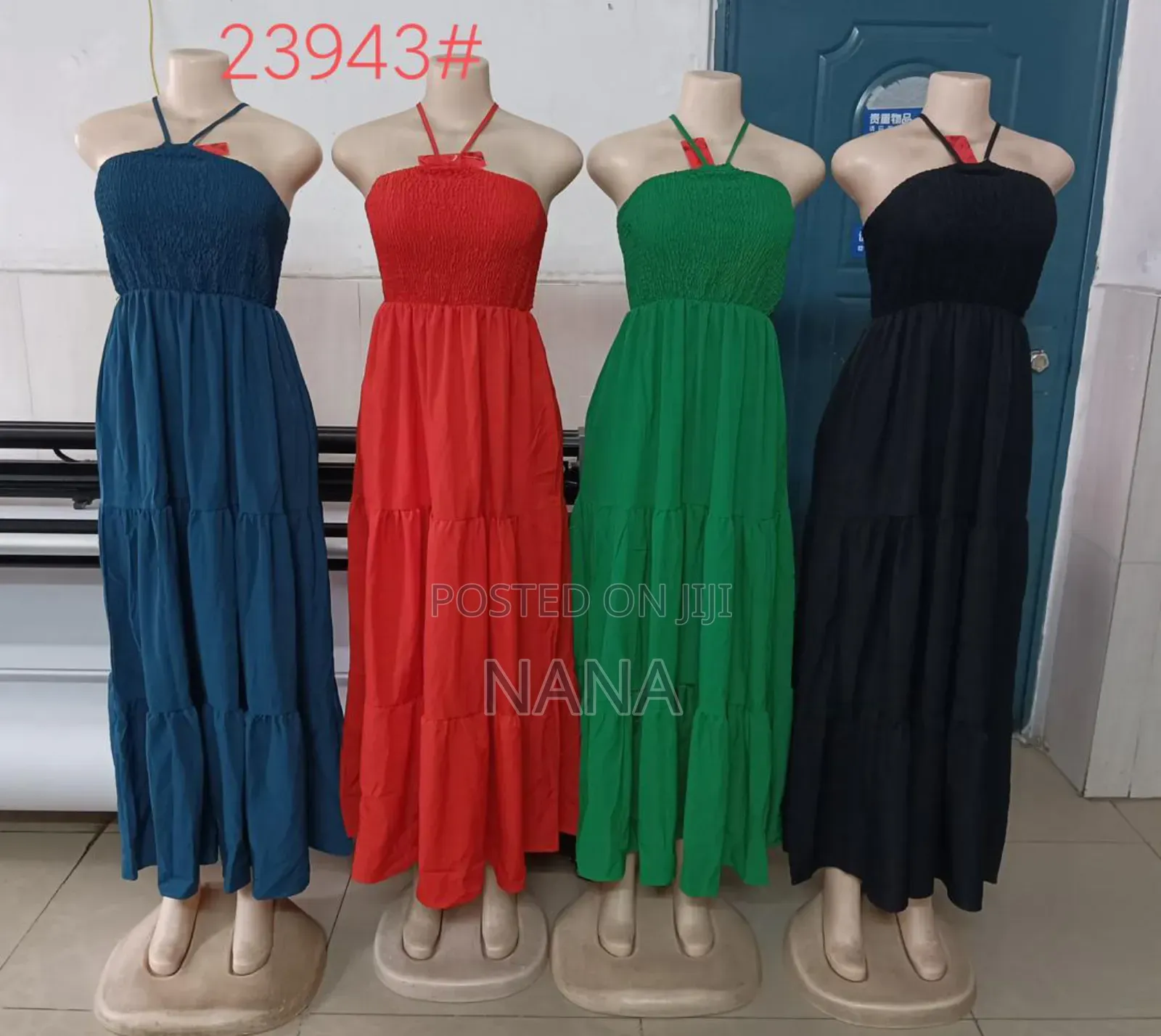 Beautiful Strappy Sleeve Long Dress
