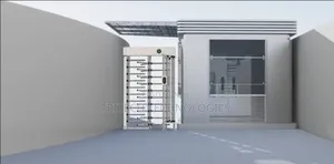 Westa Single Full Height Turnstile High Security Gate Access Control