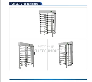 Westa Single Full Height Turnstile High Security Gate Access Control