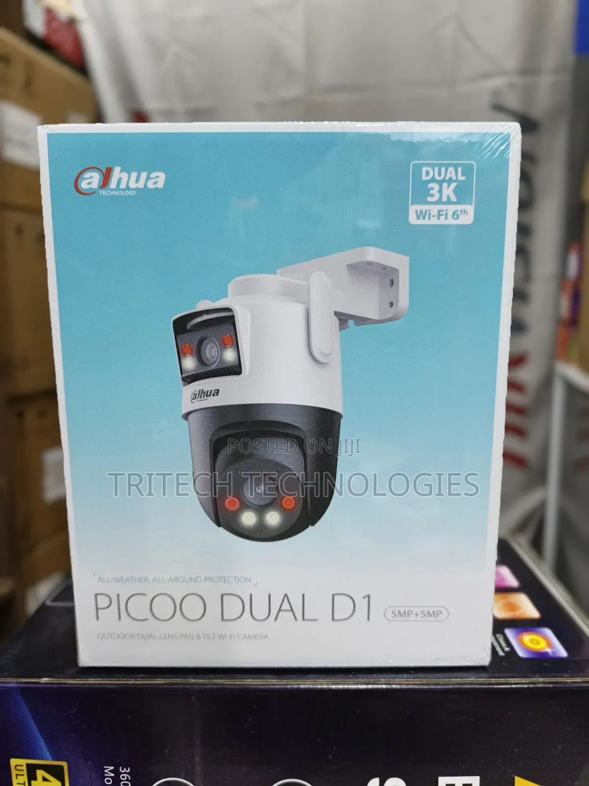 Dahua 5mp Wifi Stand Alone Camera P5d-5f-Pv 5+5mp Dual-Lens
