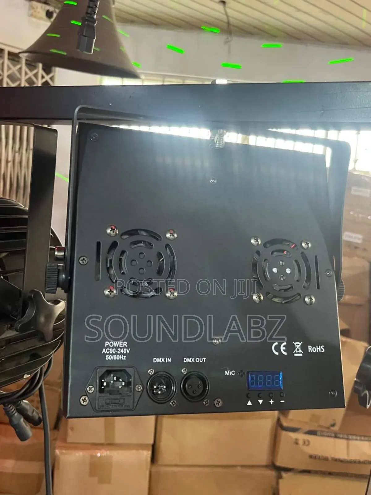 Powerlighting Blinder 4x30w Cob Ring Led Projector.