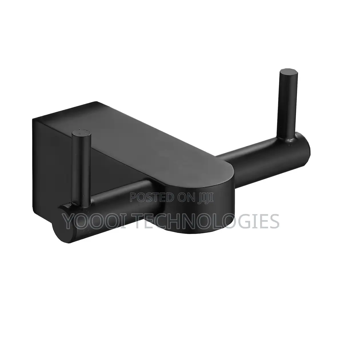 7pcs Rust Free Matte Black Bathroom Accessories Set