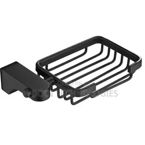 7pcs Rust Free Matte Black Bathroom Accessories Set