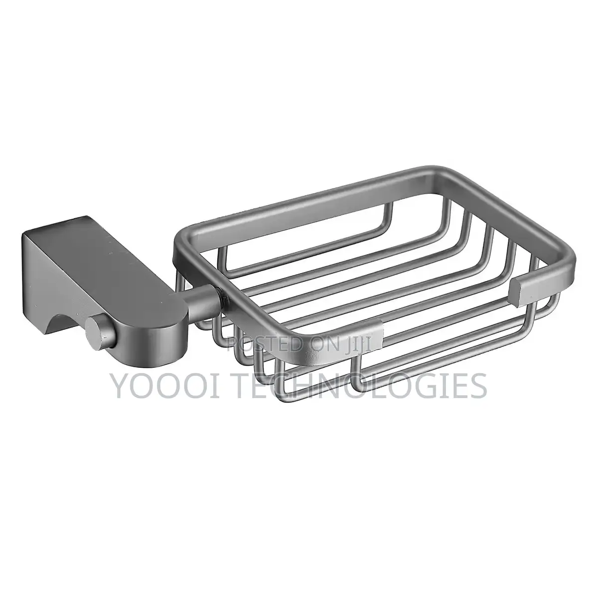7pcs Gun Grey Stainless Steel Bathroom Accessories Set