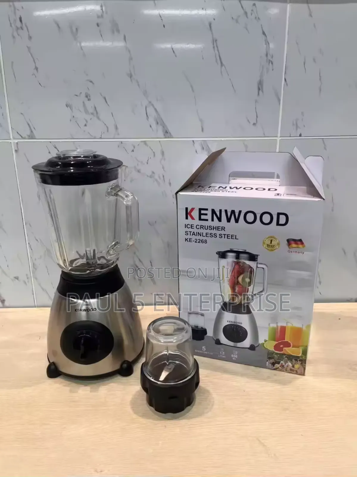 1yr Warrant 2in1 Blender