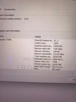 Laptop Dell Precision 15 5540 32GB Intel Xeon SSD 512GB