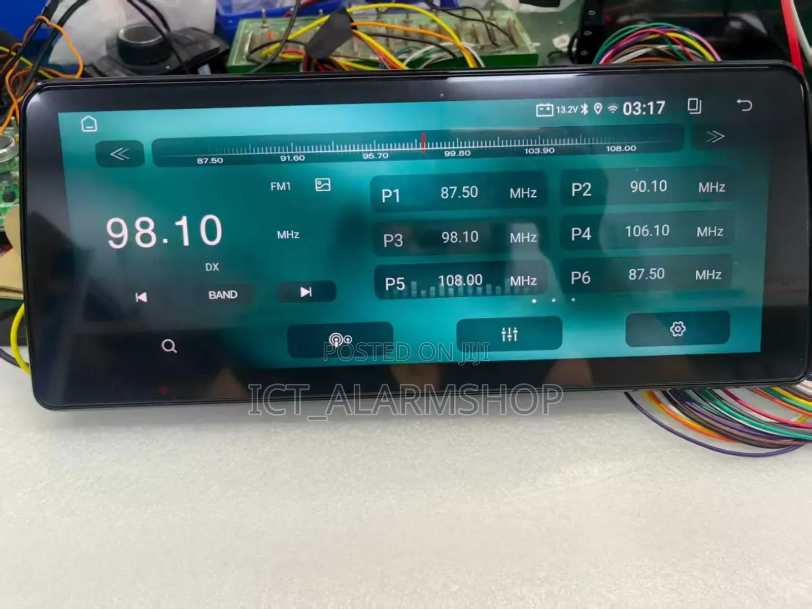Toyota Land Cruiser 2016 12.3inch Car Multimedia Player With Ac Vent