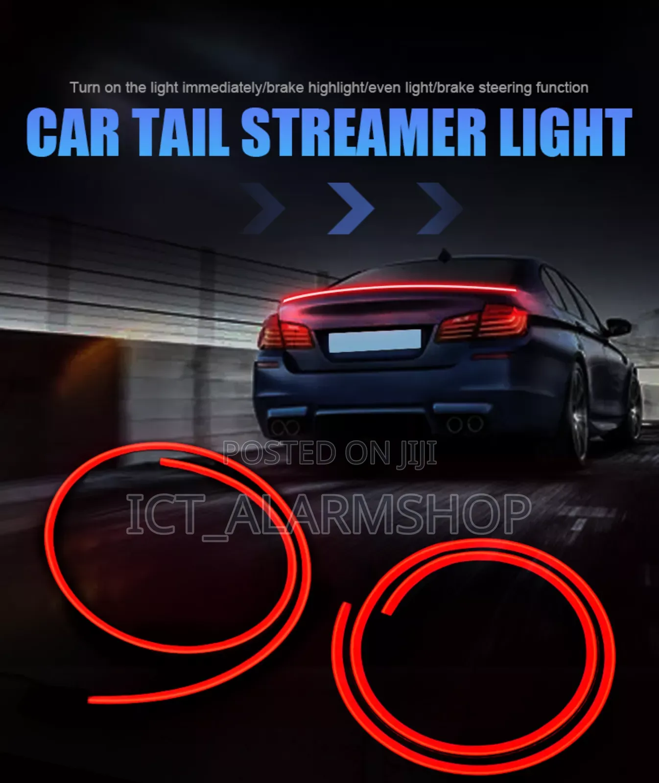 Universal Led Spoiler Strip Light,