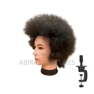 8 Inches Afro Mannequin Head