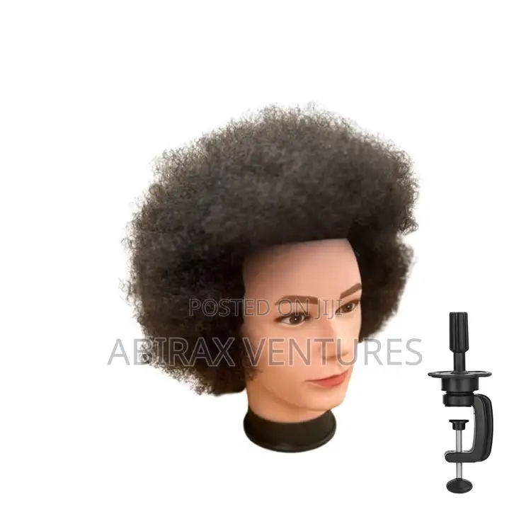 8 Inches Afro Mannequin Head